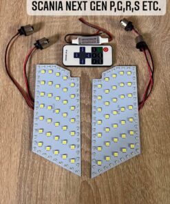 Scania NG LED-sisevalgustus (valge/punane)